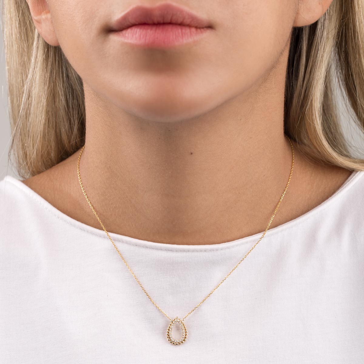 Dimond Drop Necklace