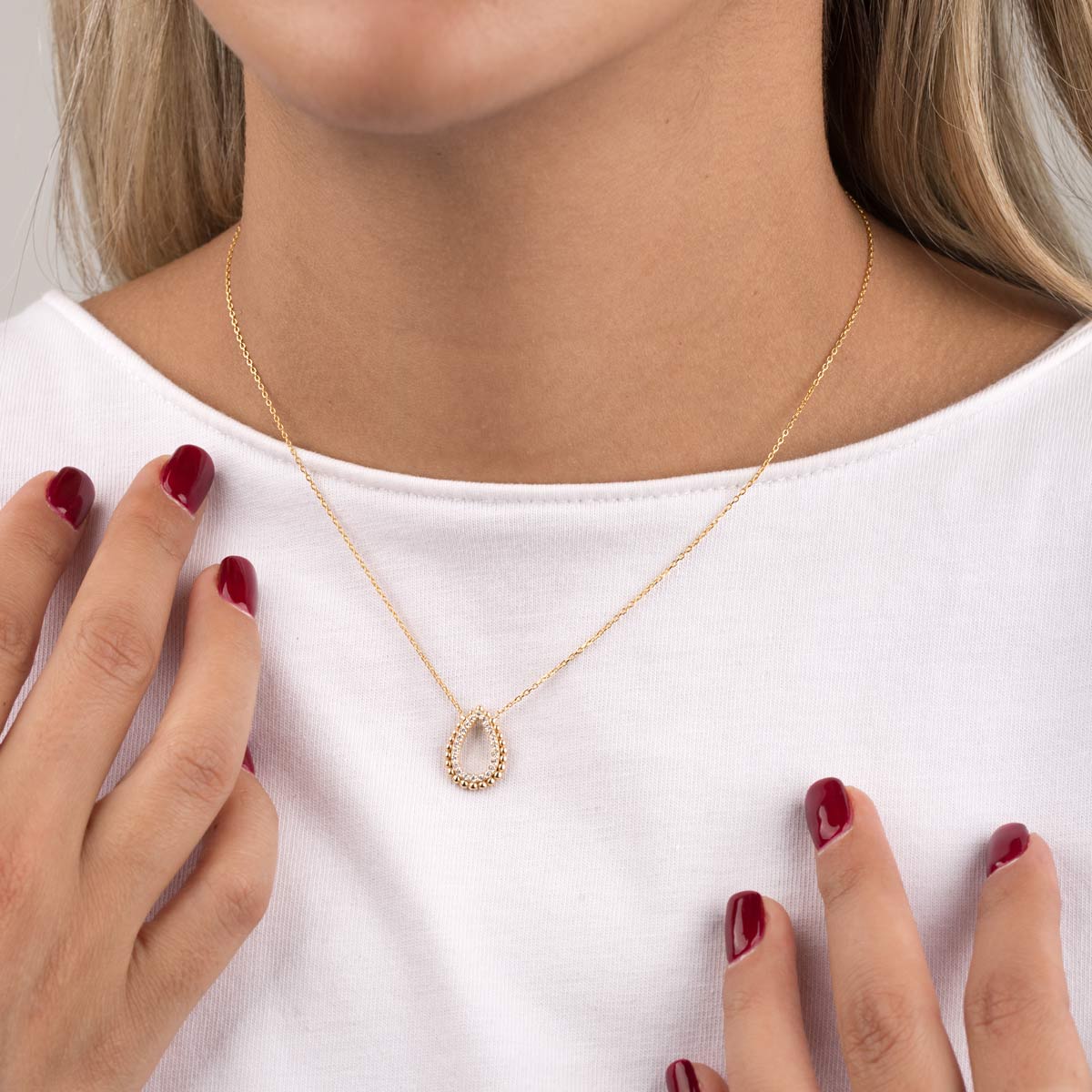 Dimond Drop Necklace