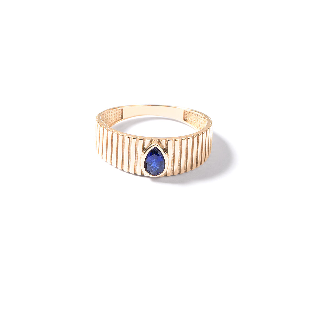 Blue Drop Ring