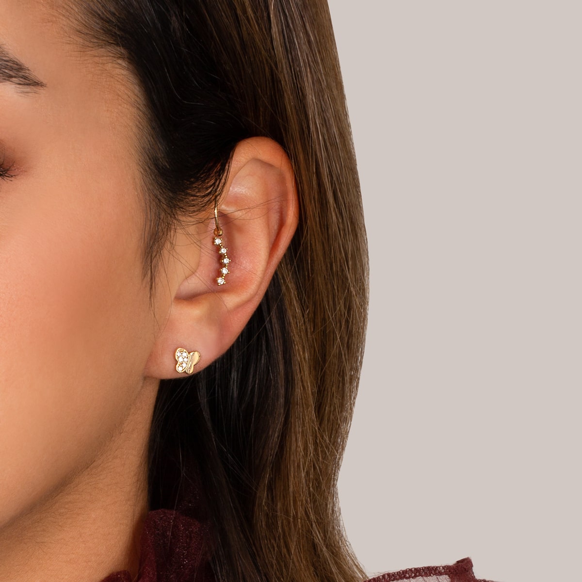 Butterfly Stud Earrings