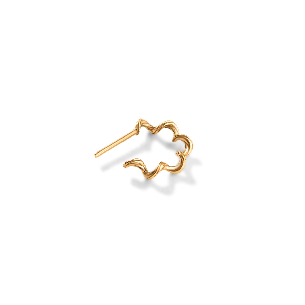Coil Stud Earring