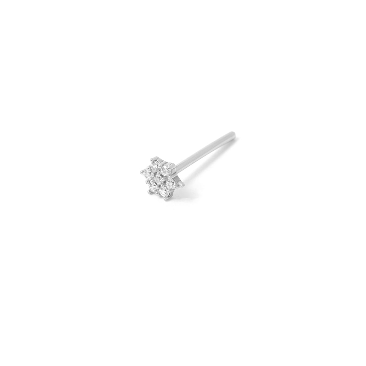 Empire Flower Single Stud Earring