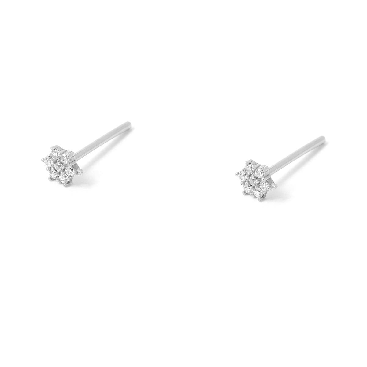Empire Flower Stud Earring