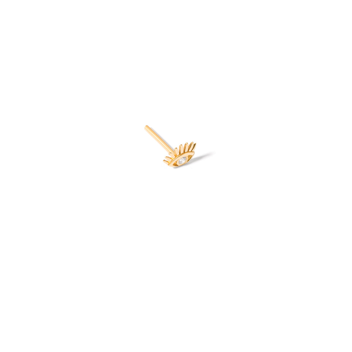 Single Eye Stud Earring
