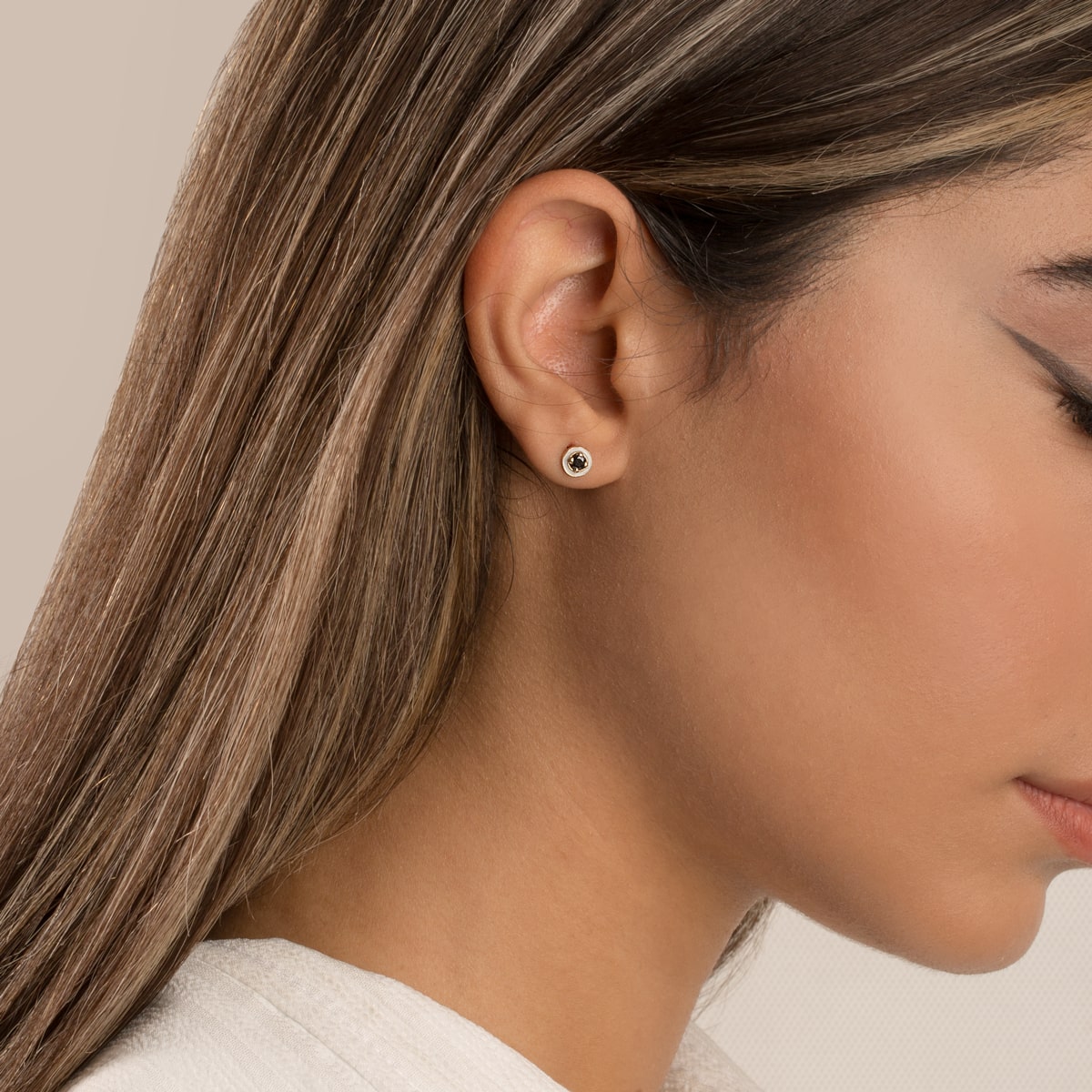 Red Heart Stud Earring