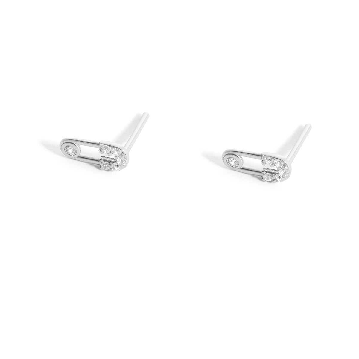 Safety Pin Stud Earring
