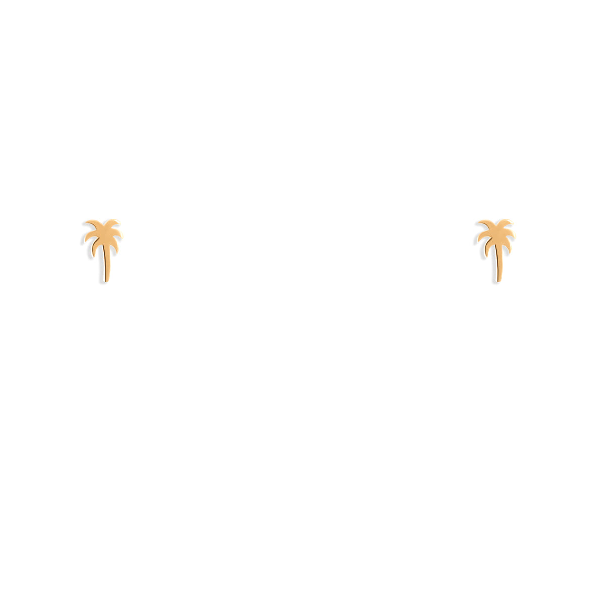 Palm Tree Stud Earring