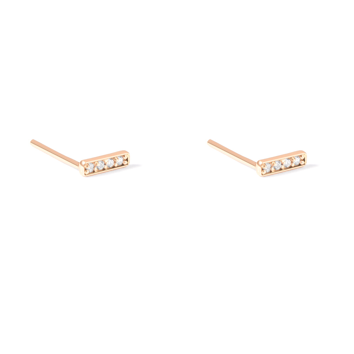 Rectangle Stud Earring