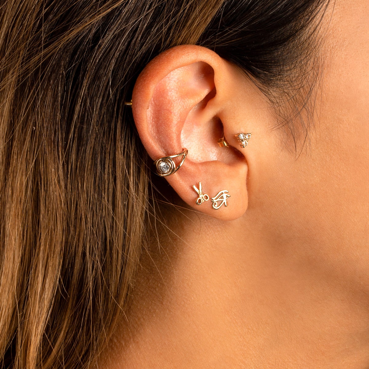 Bright Moon Ear Cuff