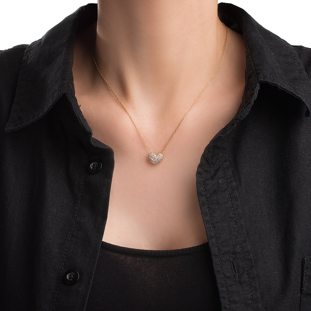 Diamond Heart Necklace