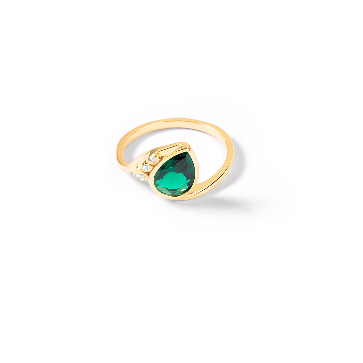 Green Tear Ring