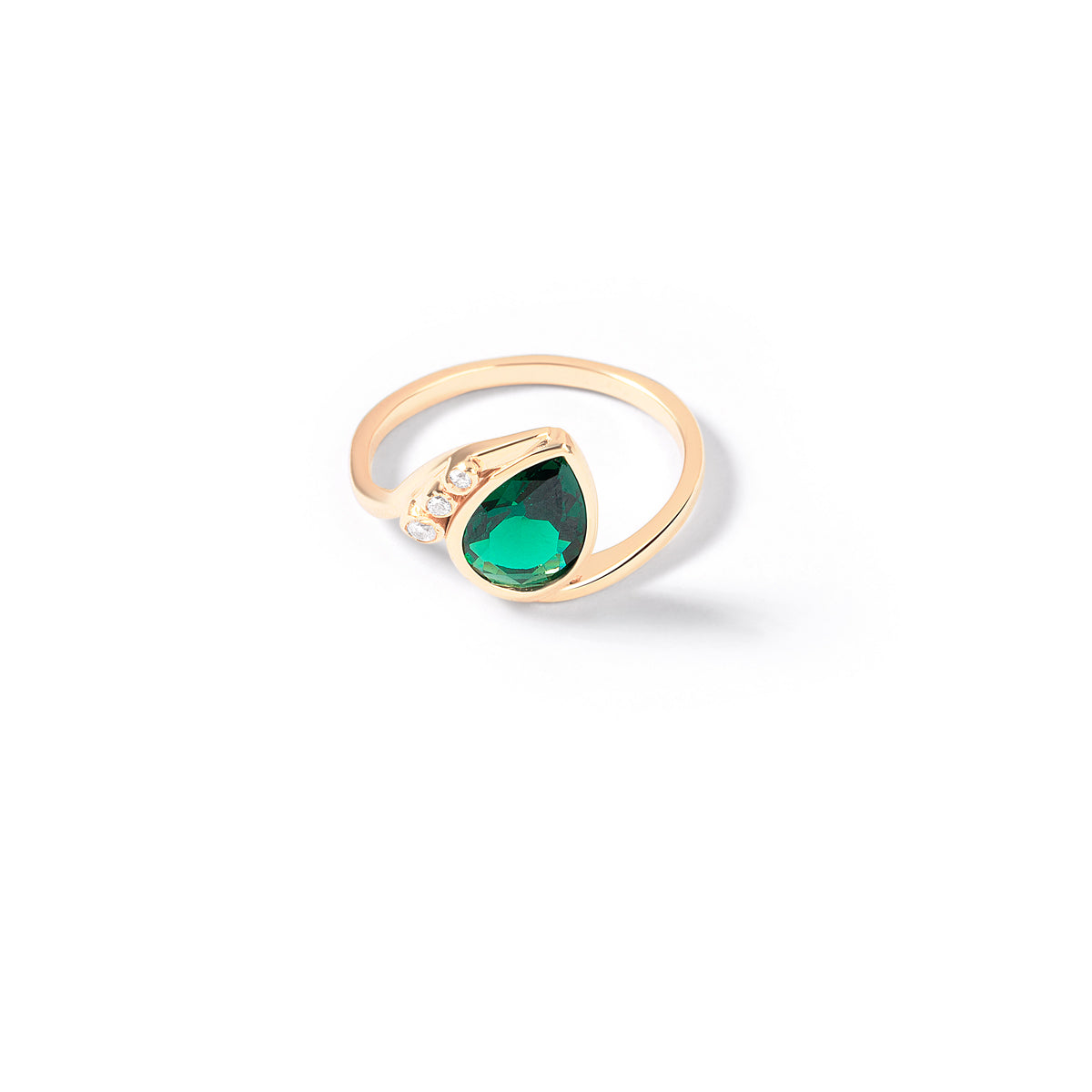 Green Tear Ring