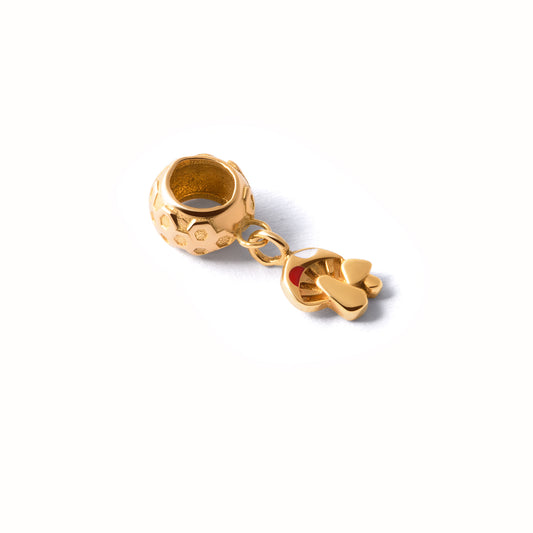 Enamel Mushroom Charm