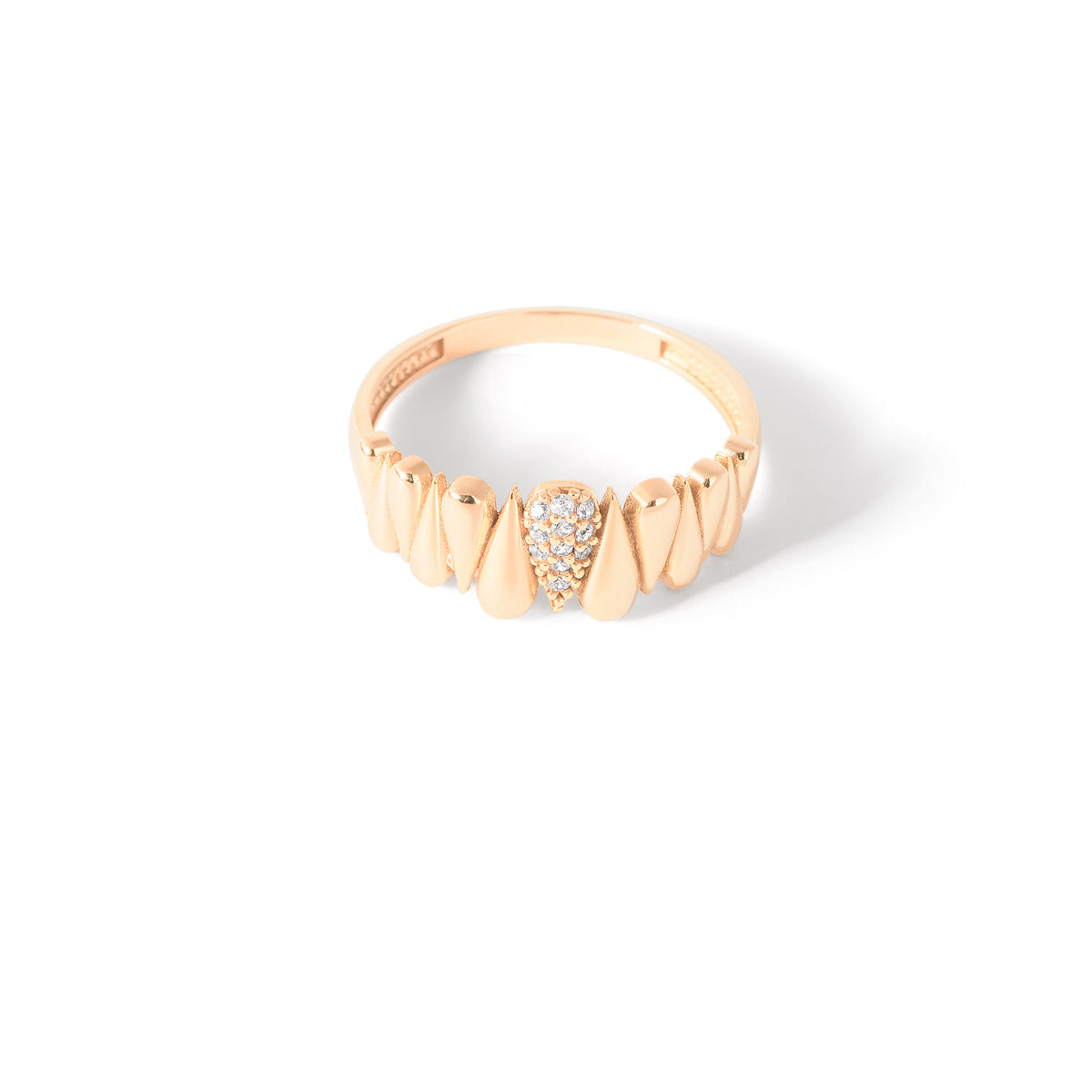 Diamond Tear Ring