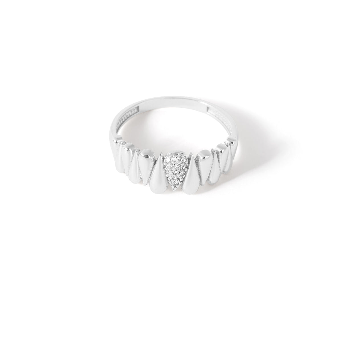 Diamond Tear Ring