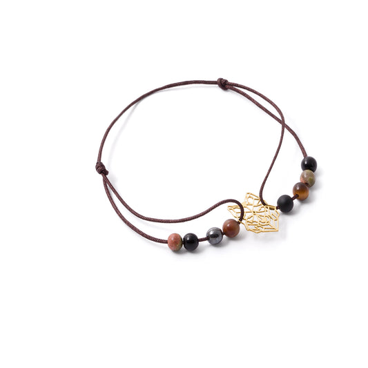 Wolf Cord Bracelet