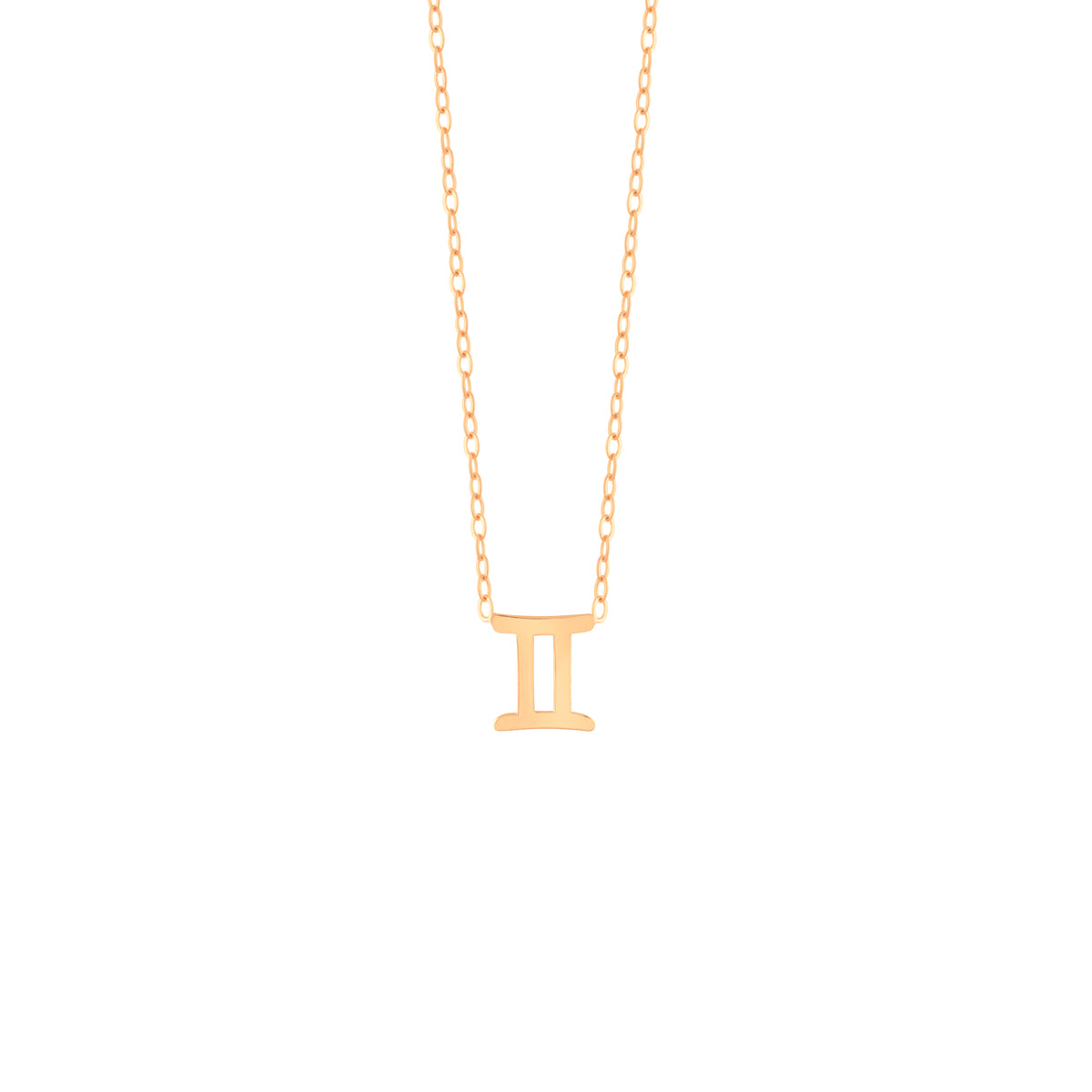 Gemini Zodiac Sign Necklace
