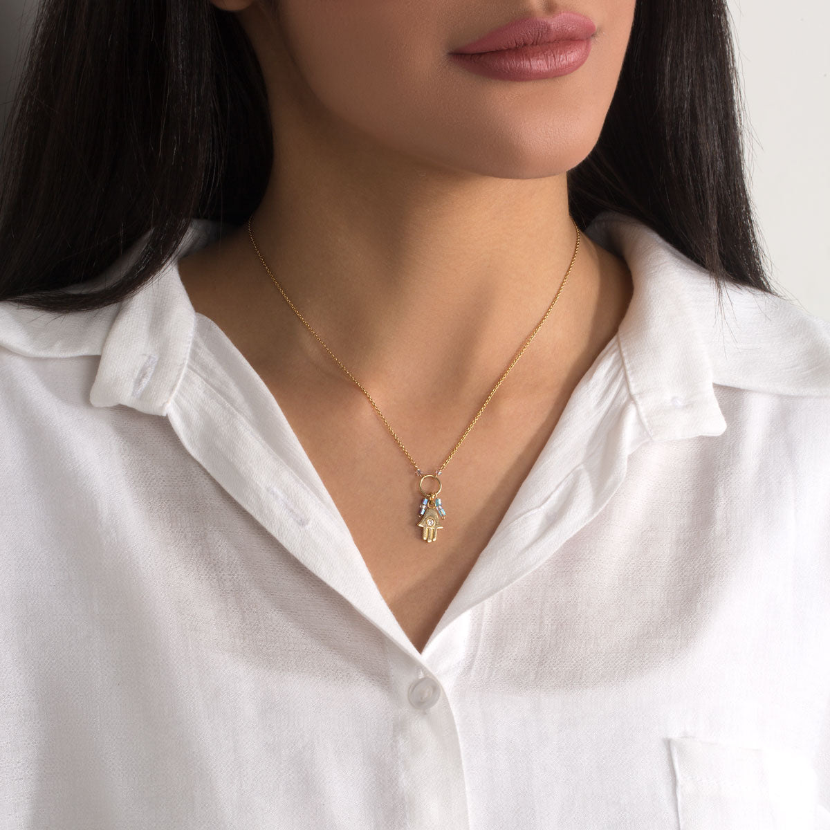 Hamsa Necklace