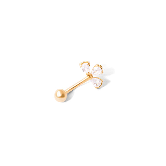 White Flower Piercing