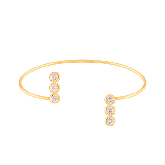 Vertical Luna Bangle