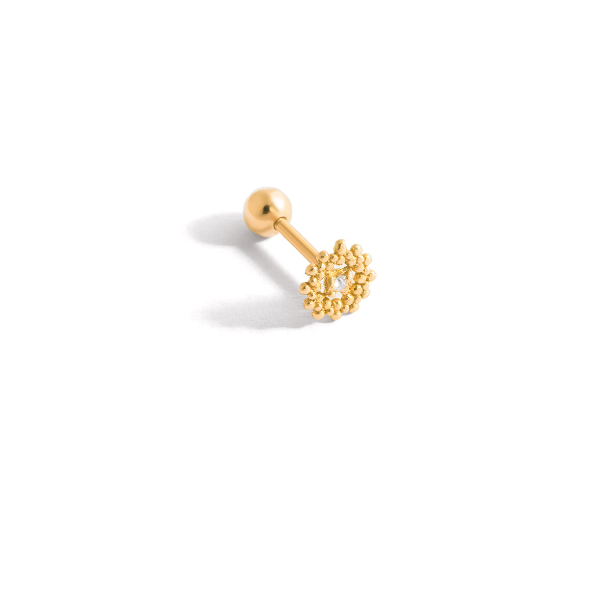 Single Diamond Piercing