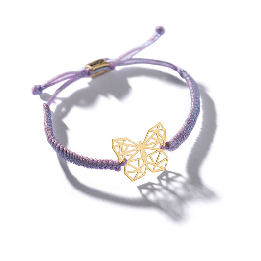 Butterfly Cord Bracelet