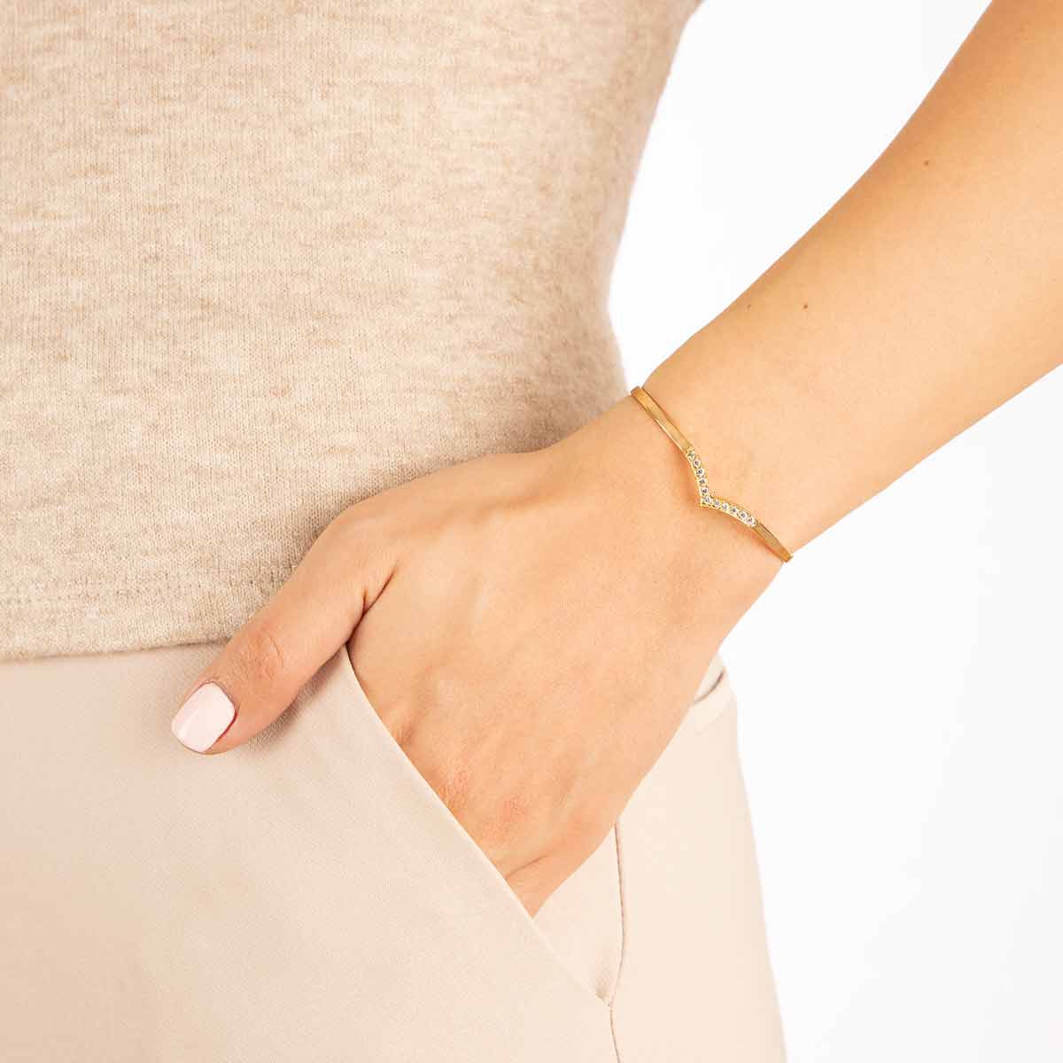 Adina Diamond Bangle