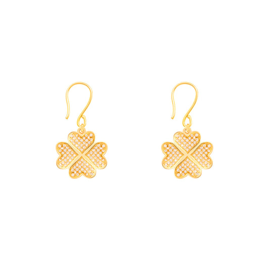 Clover Drop Earrings