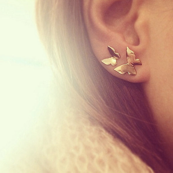 Butterfly Stud Earrings