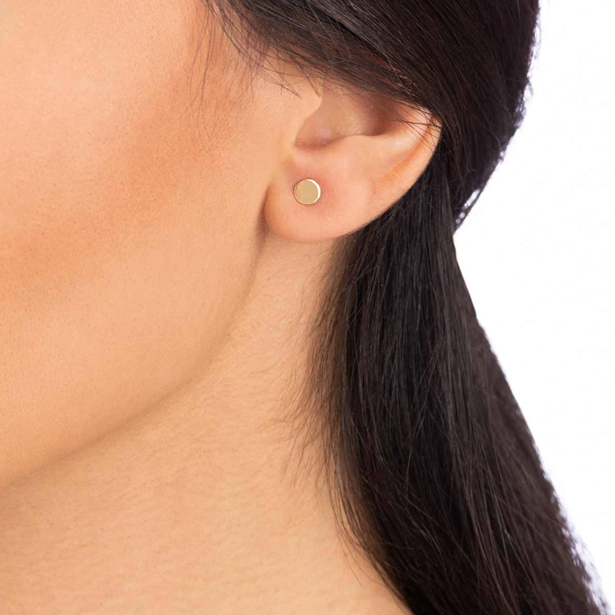 Circle Stud Earring