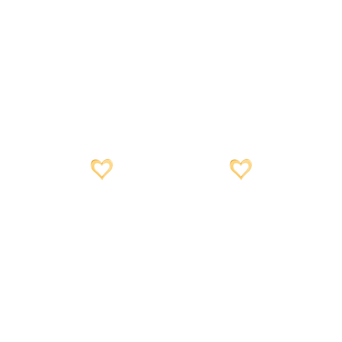 Mini Heart Stud Earring