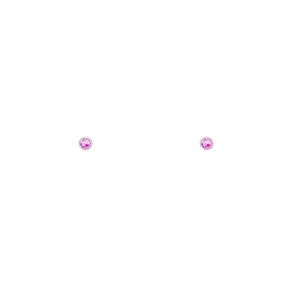 Pink Luna Stud Earring