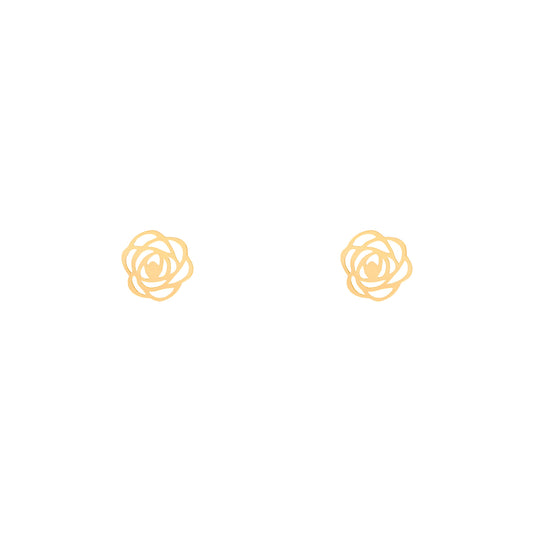 Rose Stud Earring