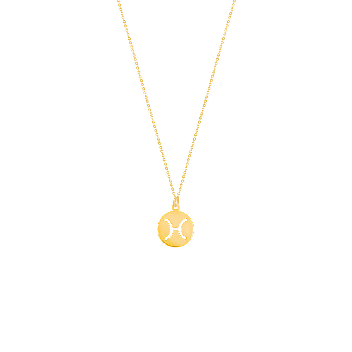 Pisces Zodiac Necklace