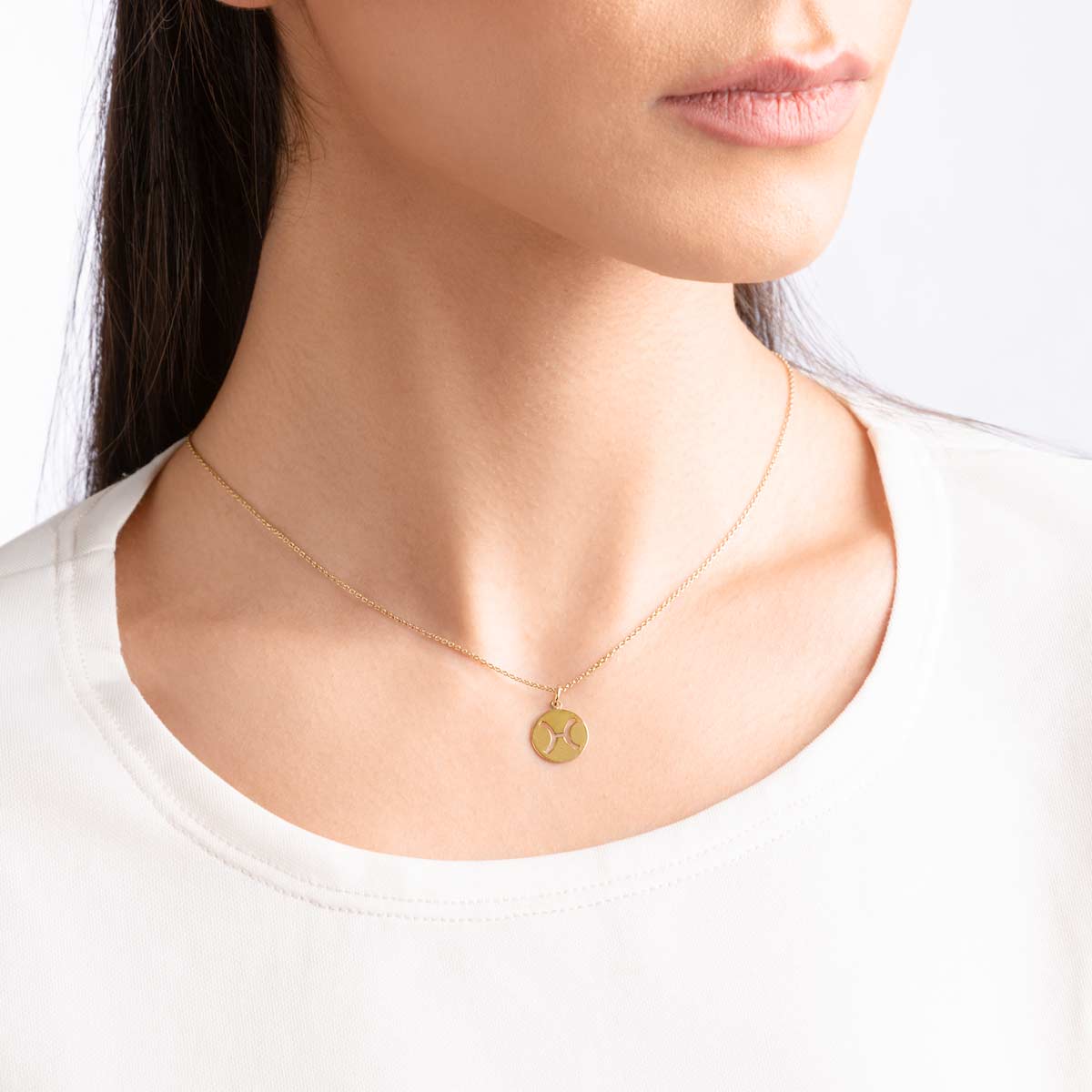 Pisces Zodiac Necklace