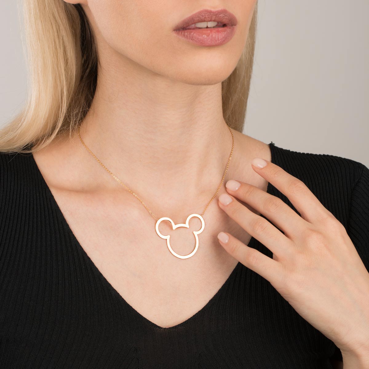 Micky Mouse Chain Necklace