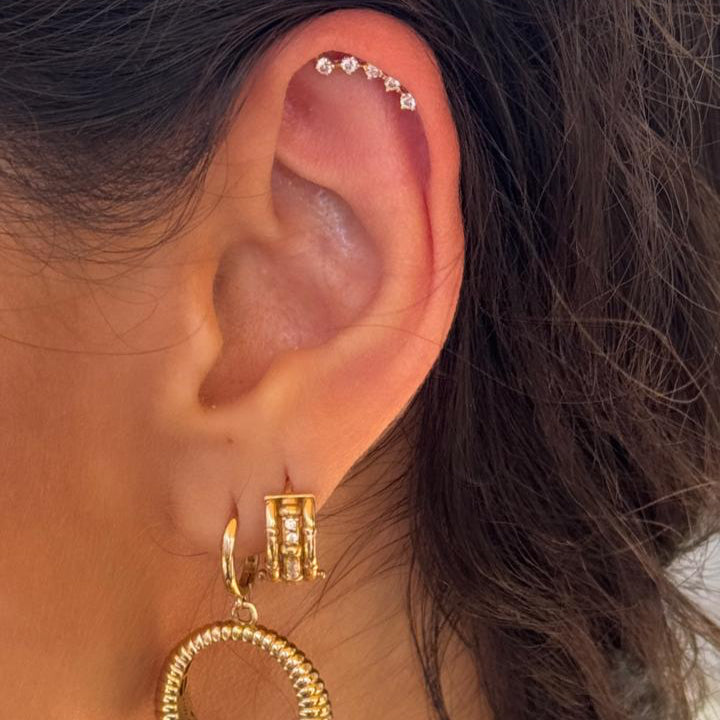 Five Luna Piercing