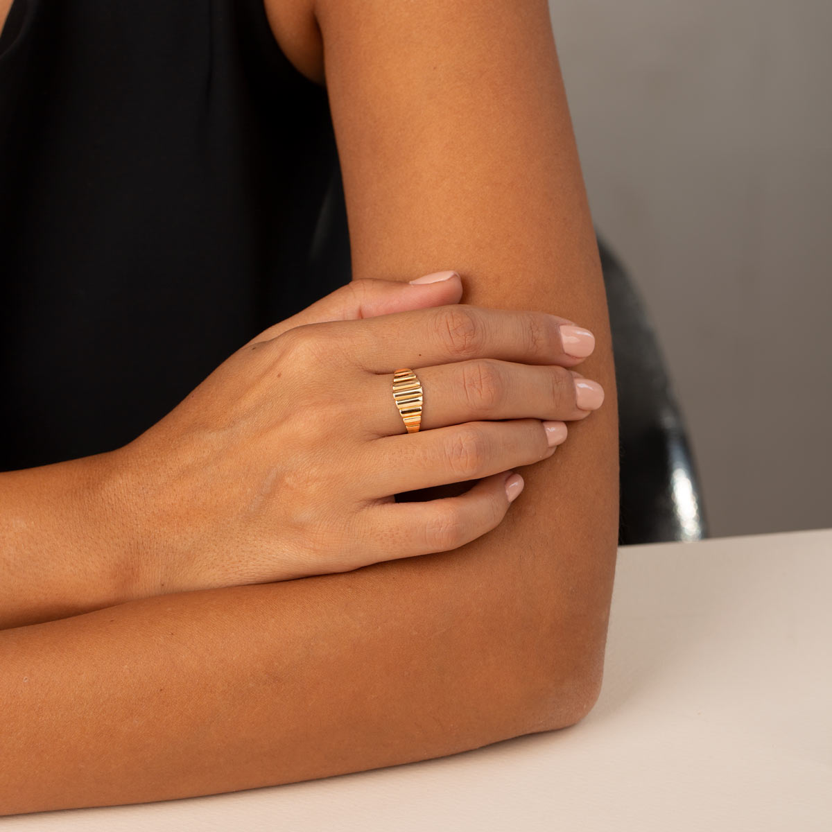 خاتم شارلوت بولد نصف