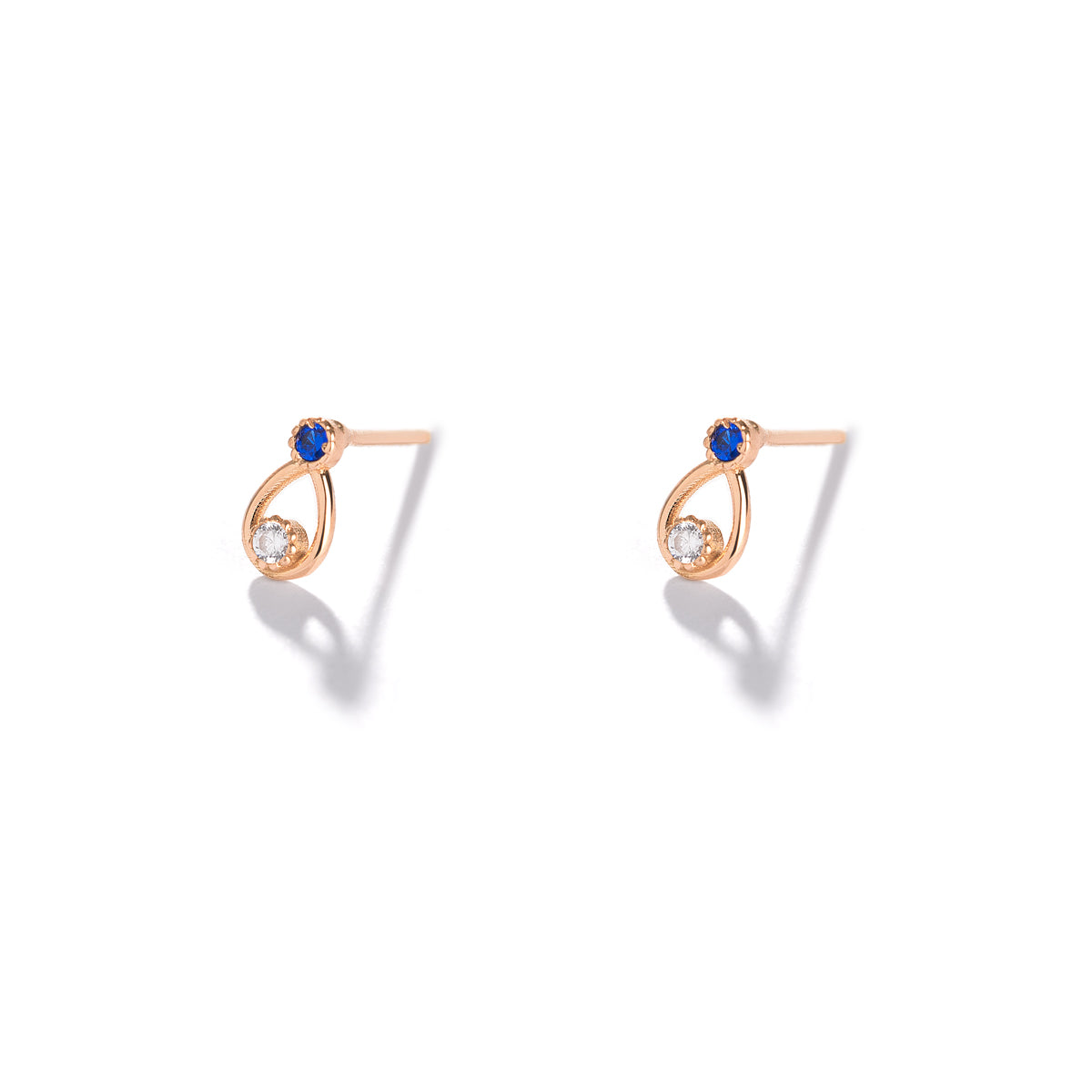 Blue Moon Stud Earring