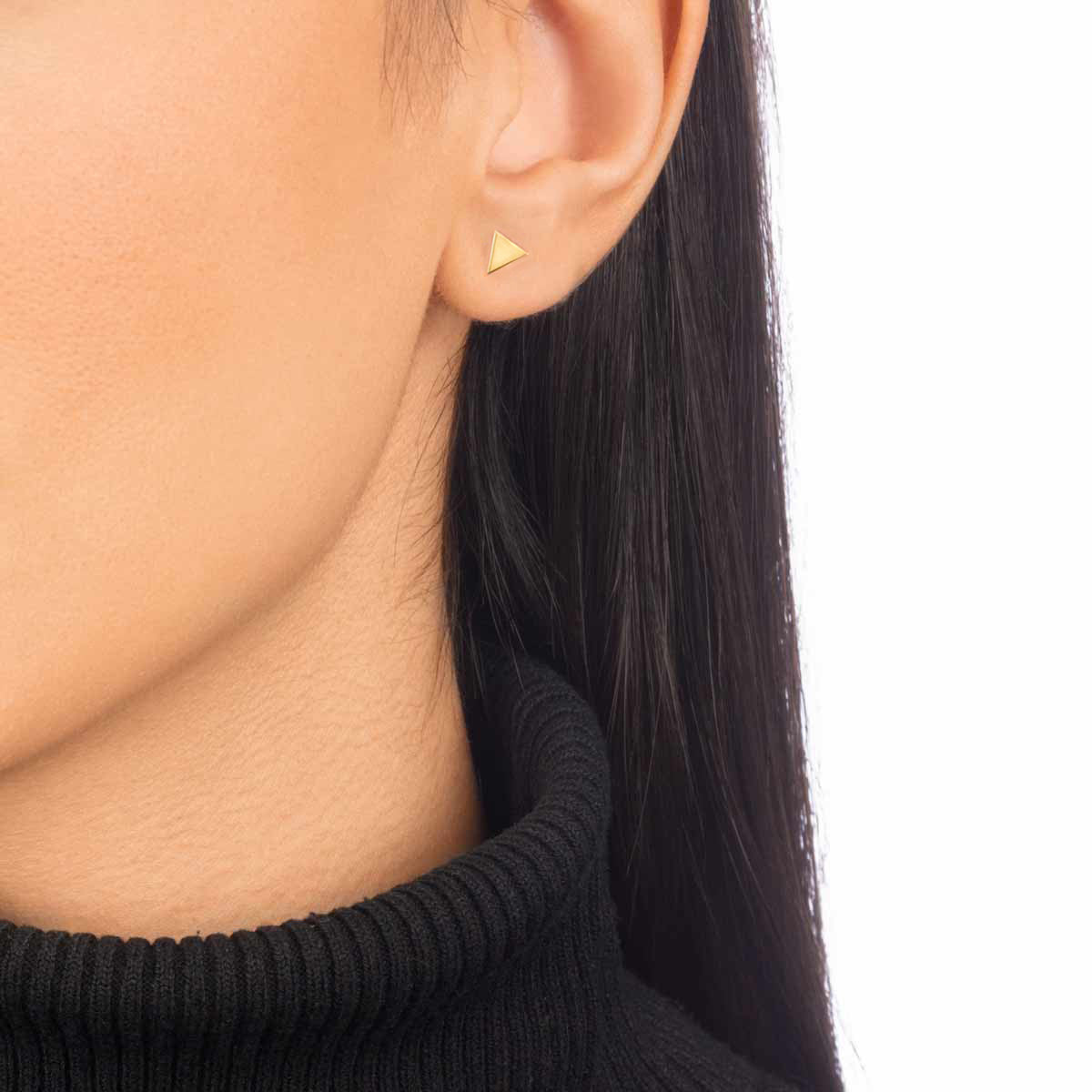 Triangle Stud Earring