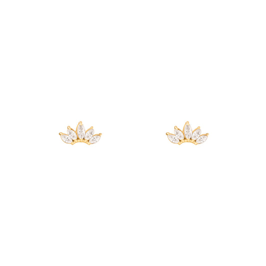 5 Marquise Stud Earring