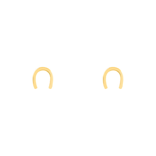 Horseshoe Stud Earrings