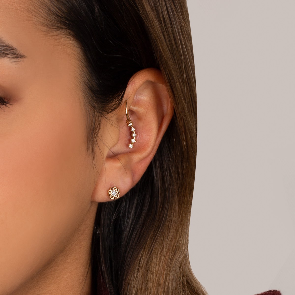 Arishida Gold Earrings