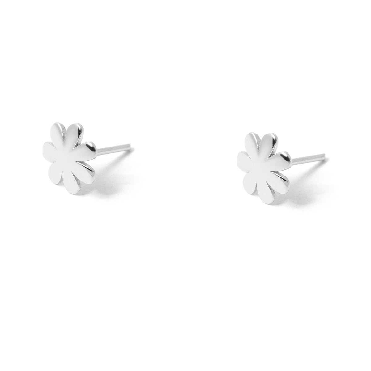 Oriental Flower Stud Earrings