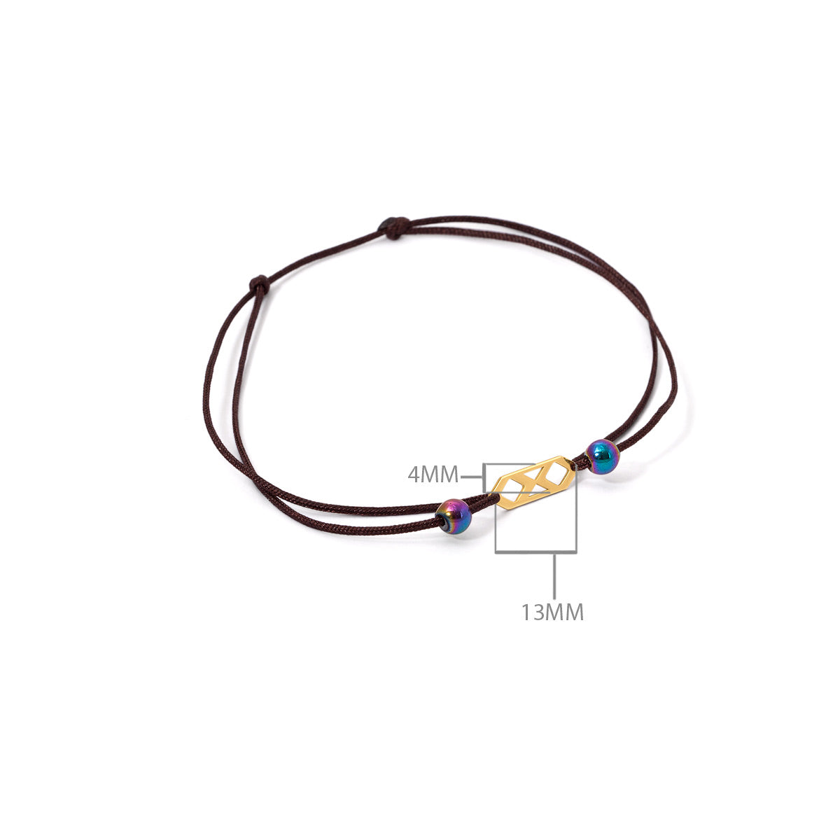 Kite Plate Cord Bracelet
