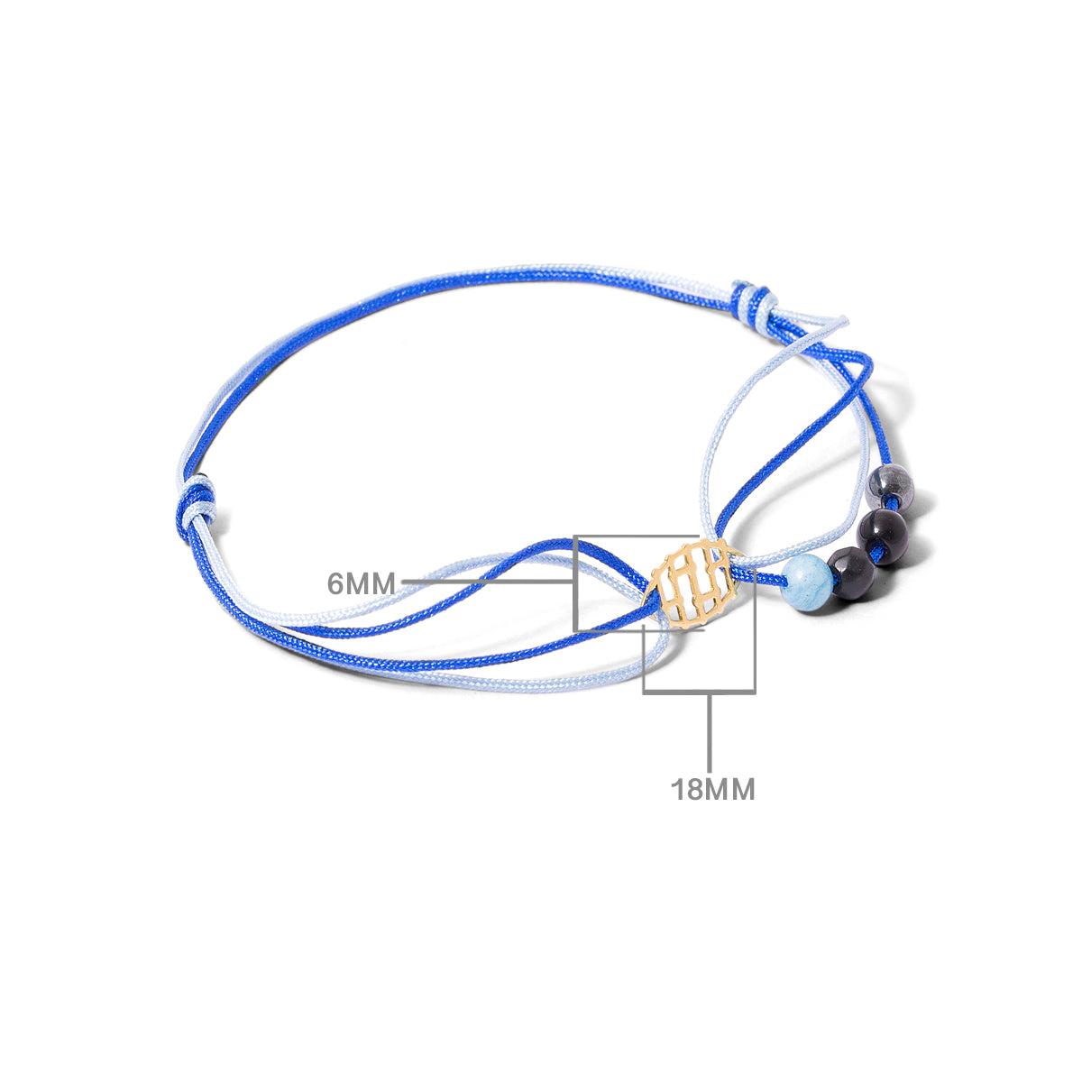 Harmonic Oval Cord Bracelet