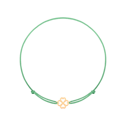 Clover Cord Bracelet