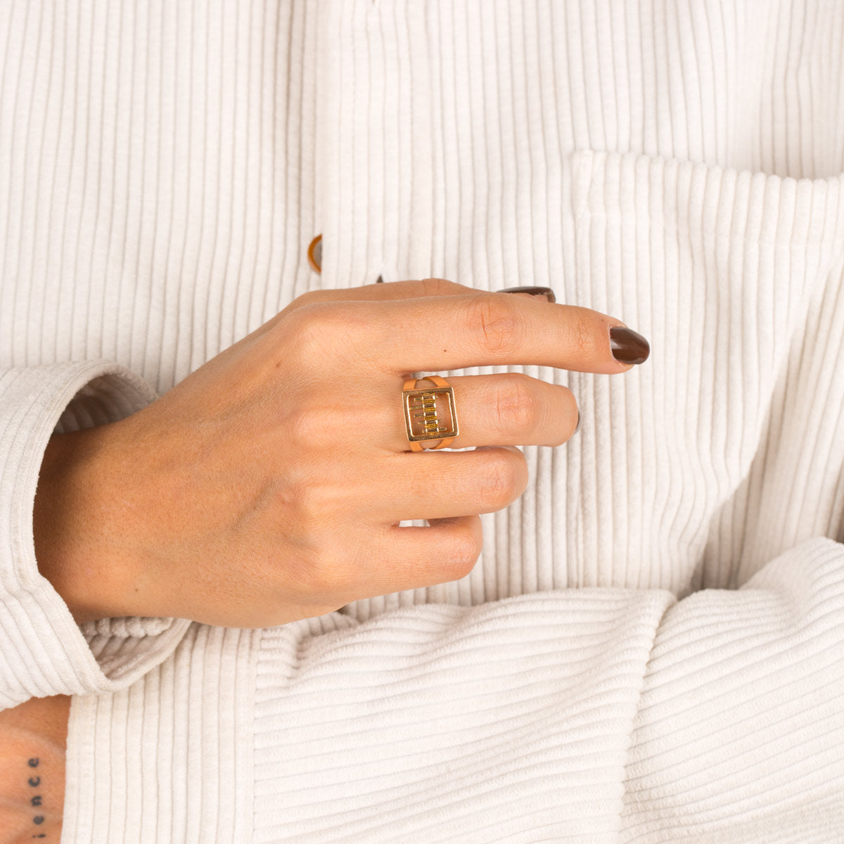 حلقة العداد المسطحة