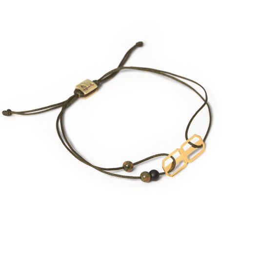 Symmetry Cord Bracelet