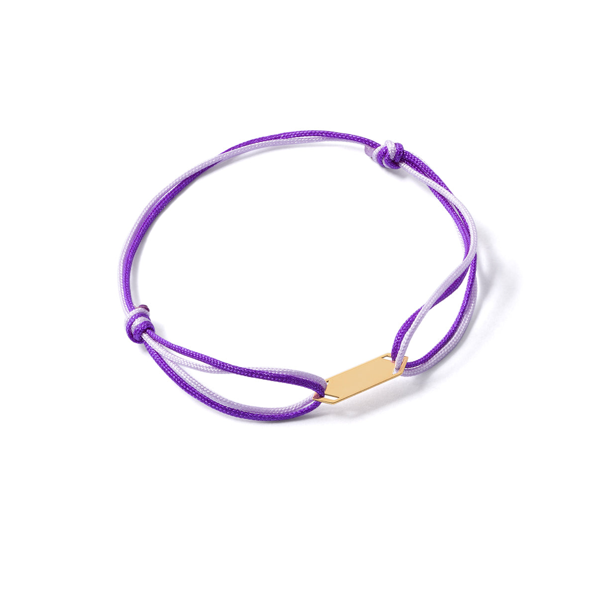 سوار الحبل ذو اللوحة المستطيلة